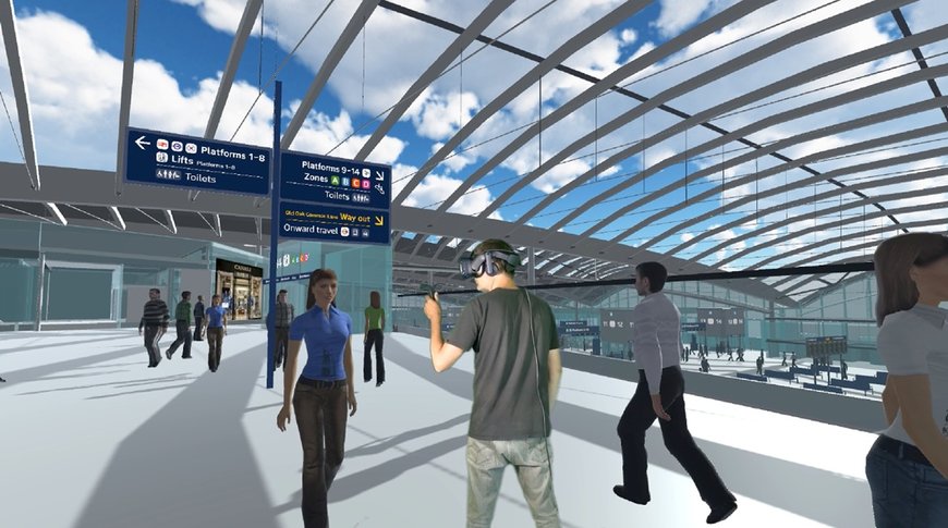 Virtual Reality brings HS2 station to life years ahead of opening